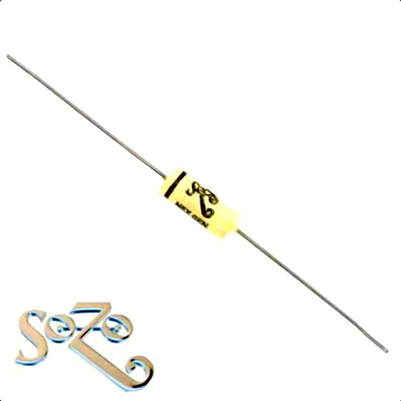 SoZo .022 Microfarad  Next Gen Vintage Style Mustard Capacitor image 1