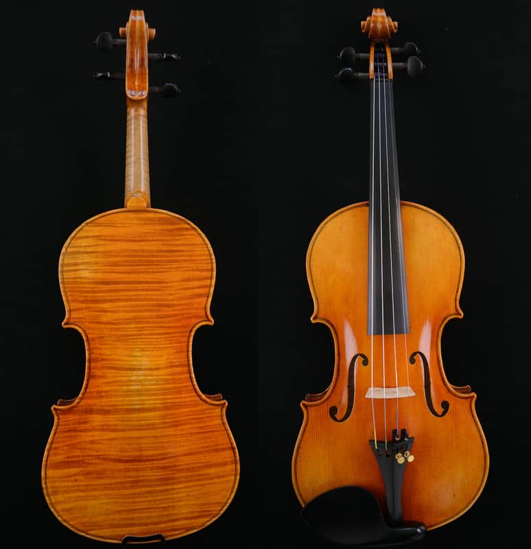 Proud Violin Stradivari 1716 Messiah Violin Master Wang's Own Work No. W70 image 1