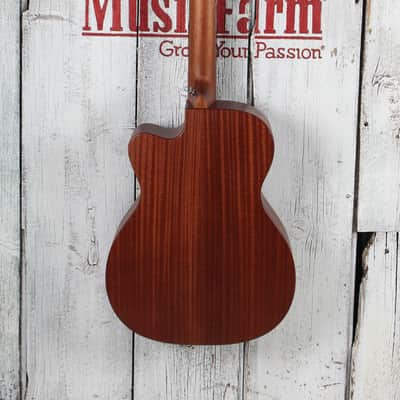 Martin 000C Jr-E Bass Burst 4 String Acoustic Electric Bass Guitar with Gig Bag image 10