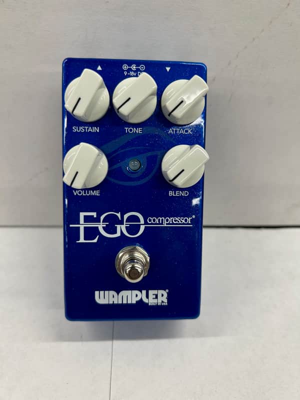 Wampler Ego Compressor V2 (Small Logo) 2010s - Blue image 1