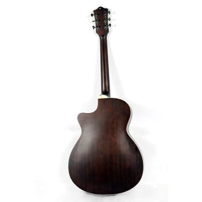 Guild OM-240CE Orchestra Acoustic-Electric Guitar Regular Charcoal Burst image 2