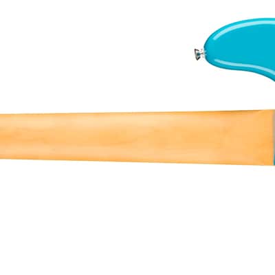 FENDER - American Professional II Precision Bass V  Maple Fingerboard  Miami Blue - 0193962719 image 2