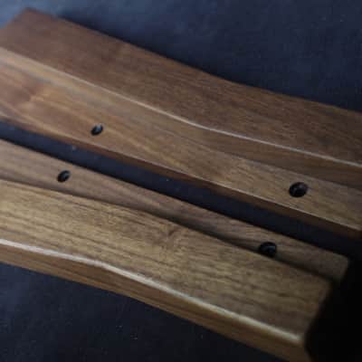 Oberheim Matrix 6 walnut wood side panels image 3