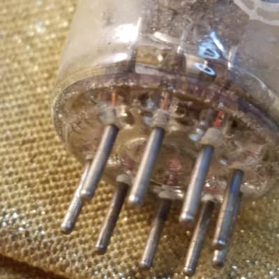 Amperex 6DJ8 tNOS AT1000 TESTED Balanced! PI Vacuum Tube Heerlen Small Halo Getter rare Treble Clef Bugle Boy T4TCbb ECC88 dual triode 1960-1966 image 12