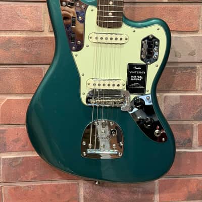 Fender Vintera III Mid 60s Jaguar - Sherwood Green image 1
