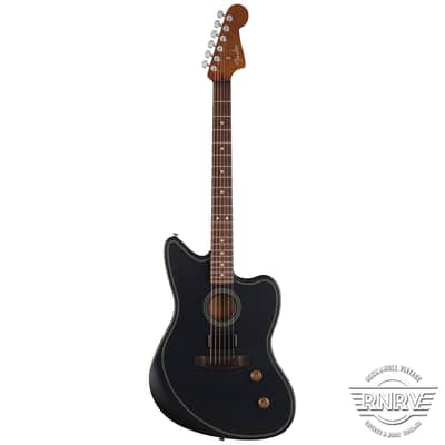 Fender Acoustasonic Standard Jazzmaster 2025 - Present - Black image 3