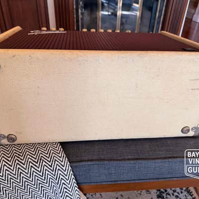 1960 Fender 6G4-A Super Amp - Rare Blonde & Oxblood image 5
