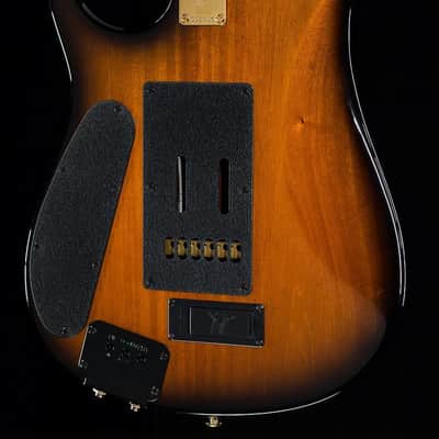 Ernie Ball Music Man Premier Dealer John Petrucci Figured Koa Top Vintage Tobacco Burst (686) image 2