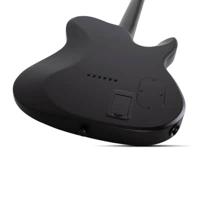 Schecter PT Black Ops Lefty - Satin Black Open Pore image 6