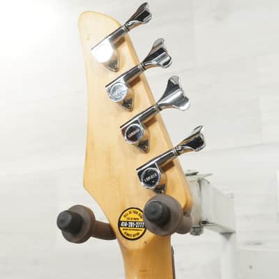 Used Yamaha RBX250 Bass Guitar Red image 4