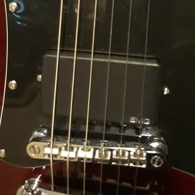 Epiphone SG Standard Dark Cherry 2006 Limited Edition / Custom shop / with EMG active pickups with hard case image 10