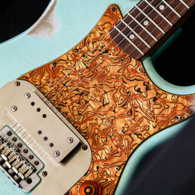 Navacaster Coodercaster Junior,  Sonic Blue image 5