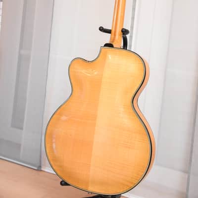 Hemosch  Erich Dölling – RARE 1950s Master Luthier GDR East German Archtop Migma Jazz Guitar image 15