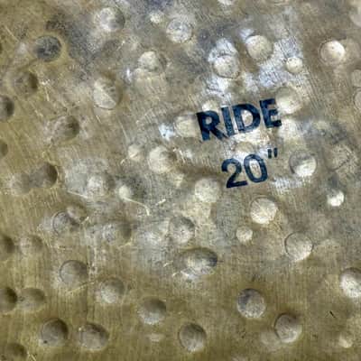 UNIQUE SMOOTH 20” Paiste PROTOTYPE Ride 1961g image 4