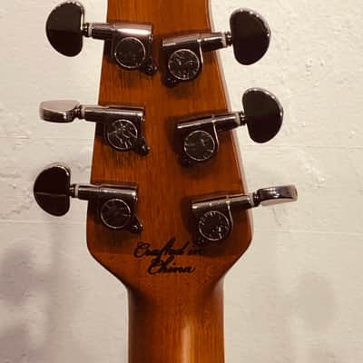 Ovation AE44-4S Applause Elite Mid-Depth Spruce Top Mahogany Neck 6-String Acoustic-Electric Guitar image 21
