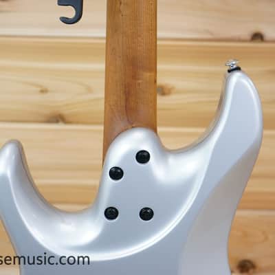 Ibanez TOD10-CSV Tim Henson Signature - Classic Silver - Birdseye Maple Neck image 9