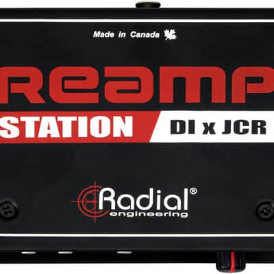 Radial Reamp Station Combo Active Direct Box & Reamp JCR image 1