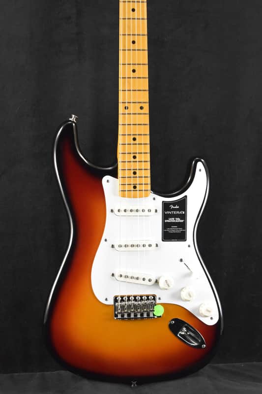 Mint Fender Vintera III Late '50s Stratocaster 3-Color Sunburst Maple Fingerboard
