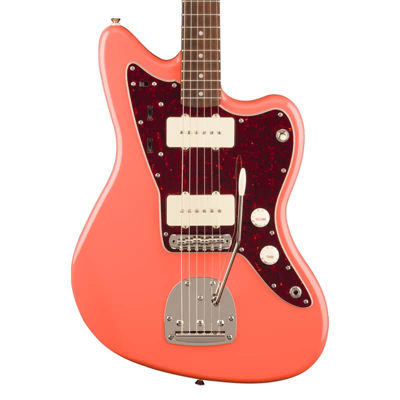 Used Squier Classic Vibe '60s Jazzmaster - Tahitian Coral w/Indian Laurel FB image 1