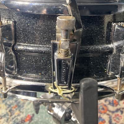 Ludwig - 5x14" Acrolite "Blackrolite" Snare Drum, 8-Lug, 1980s image 5