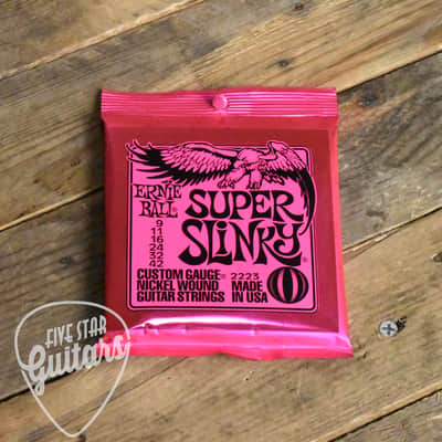 Ernie Ball P02223 Super Slinky Electric Guitar Strings 9-42 image 2