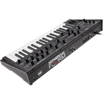 Sequential Fourm Analog Keyboard Synthesizer with Polyphonic Aftertouch image 3