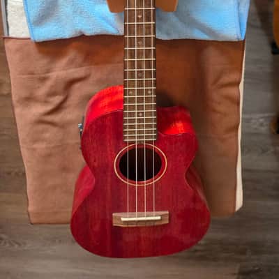 Gretsch G9121 Tenor Acoustic-Electric Ukulele 2023 - Honey Mahogany Stain image 1