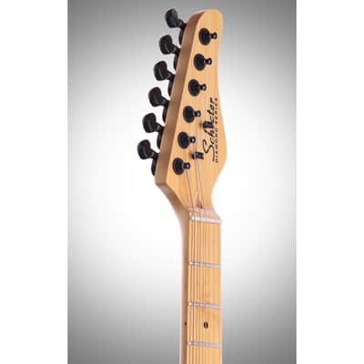 Schecter PT Electric Guitar, Black image 8