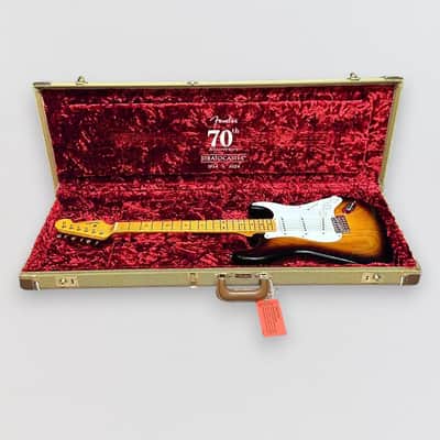 Fender 70th Anniversary American Vintage II 1954 Stratocaster USA Electric Guitar 2024 - Sunburst image 9