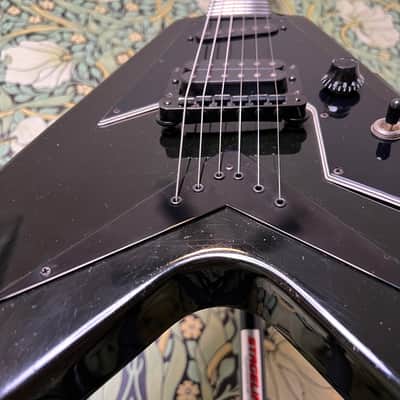 Gibson Flying V90 Double Ebony 1989 image 6