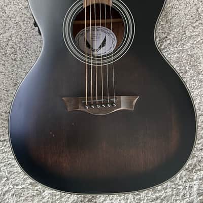 Dean St Augustine Folk Size Solid Top Acoustic Electric Guitar, Vintage Burst image 3