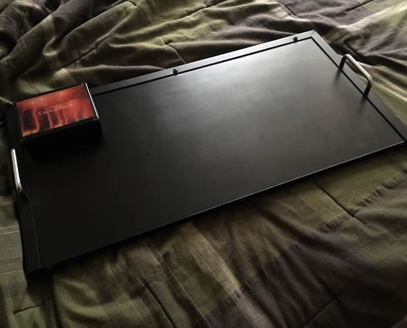Trailer Trash Flat Pedalboard with Custom Power Supply 24x12 image 1
