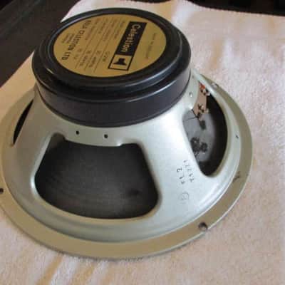 1978 Celestion Blackback G12M; 25-watt; 75hz; 16ohm; 1777 cone repaired #2 image 3