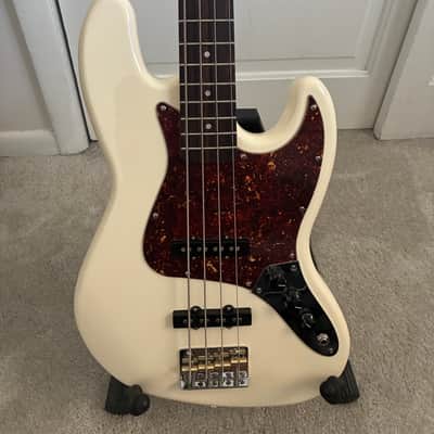 Harley Benton Jazz bass - Olympic White image 1