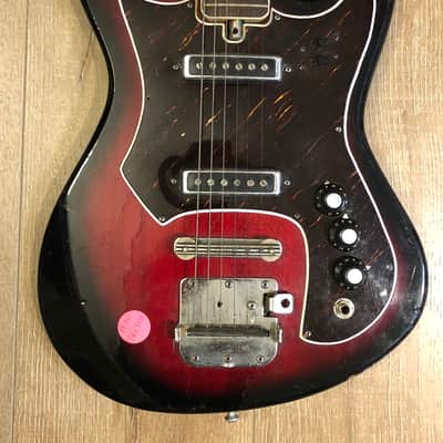 Teisco 2 Pickup MIJ 1970 Redburst image 2