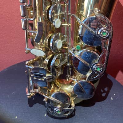Selmer AS600 Student Model Alto Sax 2010s - Clear-Lacquered Brass image 5