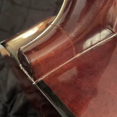 1960’s Made in Japan Silvertone  Acoustic Classical Guitar model #2688  Natural wood image 9