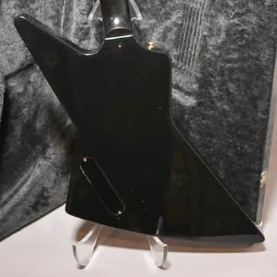1991 Gibson Explorer Ebony w/OHSC image 4