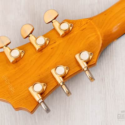 1980 Greco GO-III Speed Way Non-Catalog Set Neck HSH Vintage Guitar Natural, Japan Fujigen image 5