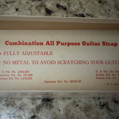 Bobby Lee Polka Dot Guitar Strap New Old Stock 60s NOS Ace image 4