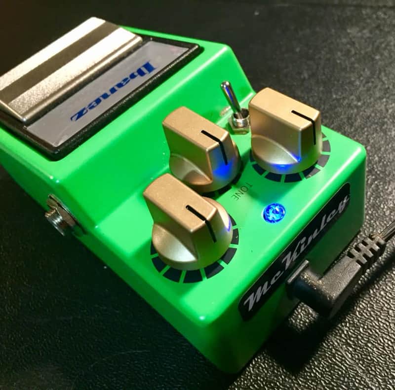 Ibanez TS9 “LDO” Overdrive with JRC4558 and Blue LED (inspired by Landgraff Dynamic Overdrive) by Steve McKinley Electronics image 1