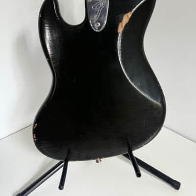 Fender Jazz Bass 3-Bolt with Maple Fretboard 1976 - Black image 6
