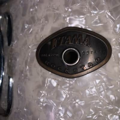 Tama rock star rockstar white marine pearl Snare drum made in japan image 3