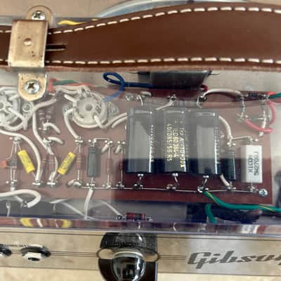 Gibson Goldtone GA-5 Les Paul Junior Reissue 5-Watt 1x8" Guitar Combo 2002 - 2006 - Tan image 5
