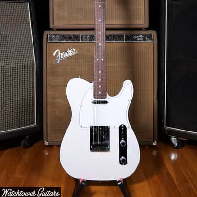 2023 Fender American Ultra Telecaster Arctic Pearl image 3