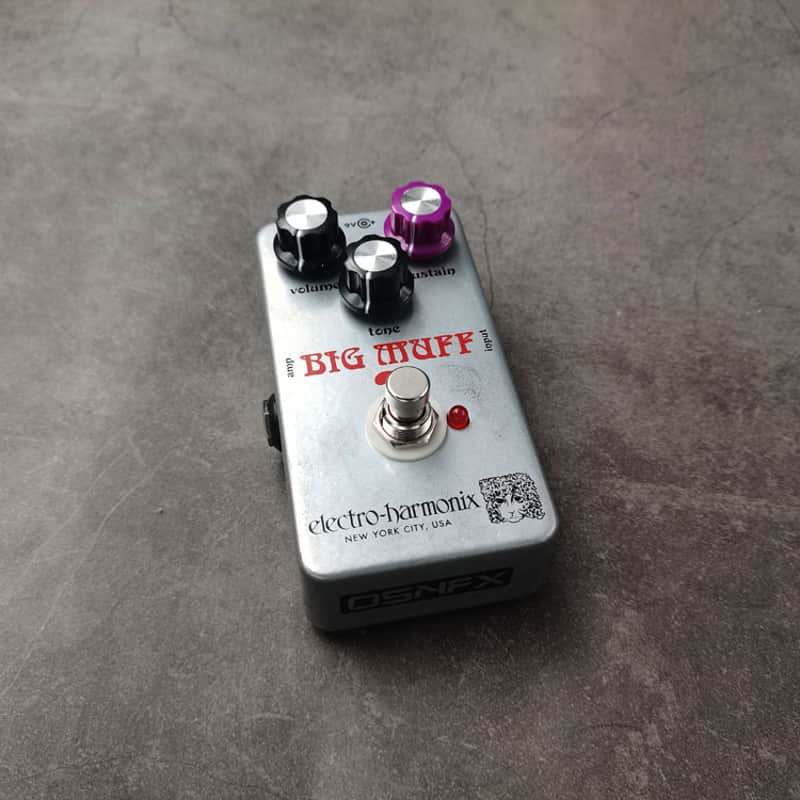 Electro-Harmonix Ram's Head Big Muff Pi OSNFX Violet Mod image 1