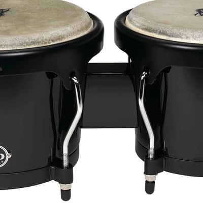 Latin Percussion LP Aspire 6 3/4 - 8" Bongo - Black Black (LPA601F-BK) image 3