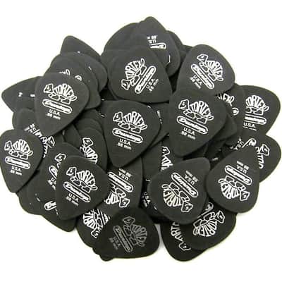 Dunlop Guitar Picks 72 Pack Tortex Pitch Black Standard .88mm 488R.88 image 1