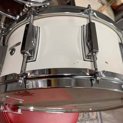 Yamaha RSD-086 Rock Tour Custom Snare Drum 6.5x14 90s - Stage White Lacquer image 13