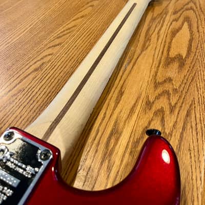 2013 Charvel Pro-Mod So-Cal Style 1 HH FR M Electric Guitar Maple Fingerboard Quarter Sawn Maple Neck Candy Apple Red Floyd Rose Seymour Duncan MIM Mexico Superstrat Super Low First Year Serial Number (CM000501) San Dimas image 13